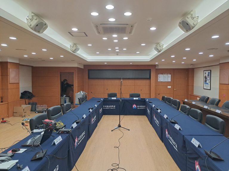 Read more about the article 대회의실 음향 DSP 튜닝